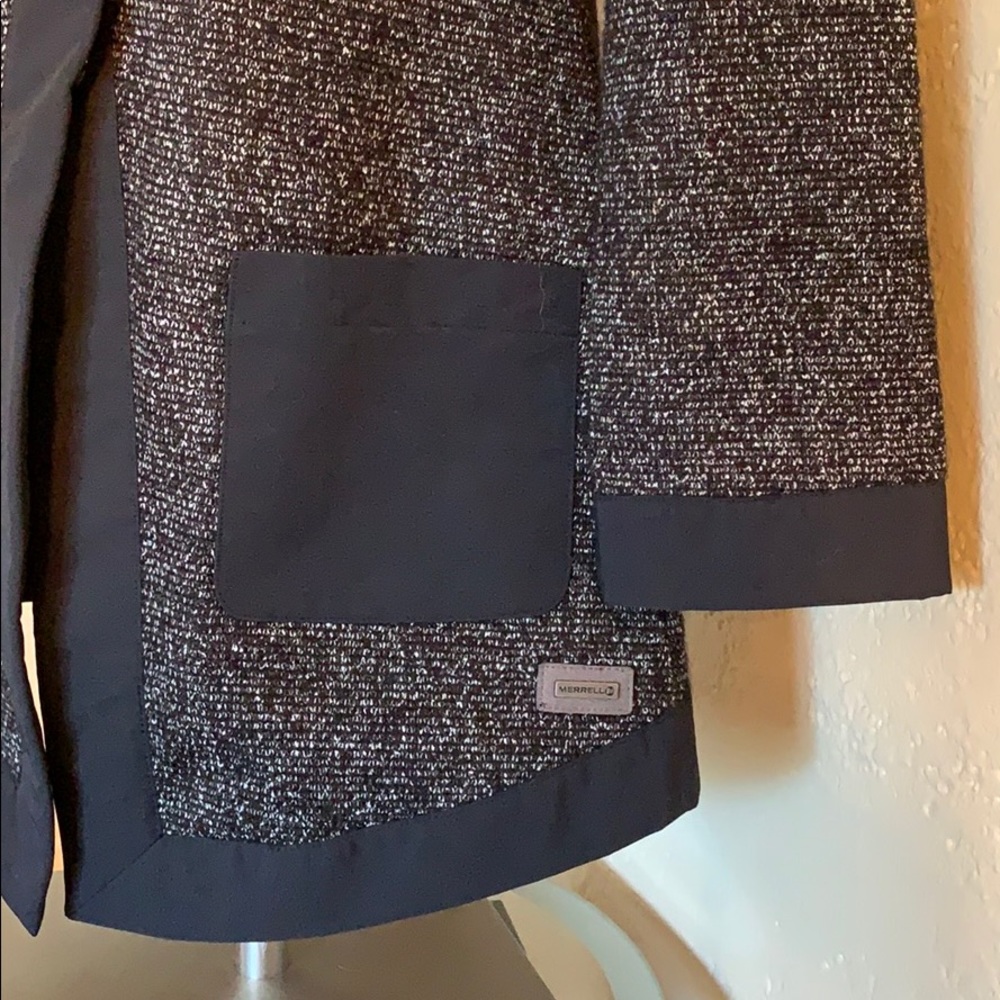Merrell coat black/white jacket winter/fall - Picture 3 of 16